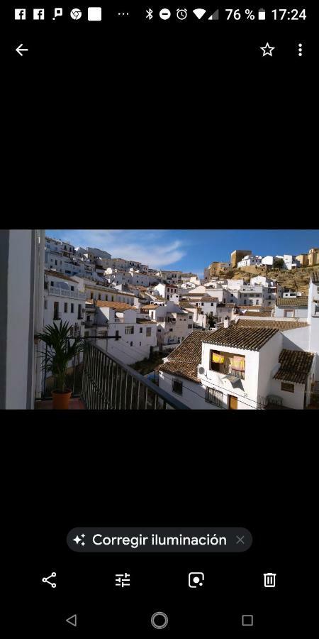 Ferienwohnung Apartamento Con Vistas Al Rio Setenil De Las Bodegas Exterior foto